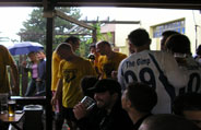 Five-a-side Football Tournament: The 2007 Prague Masters - Post match drinks