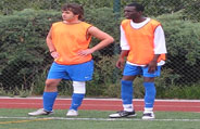 Five-a-side Football Tournament: The 2007 Prague Masters - That's Right subs look on as they beat Slepi Kone