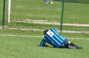 Disappointment for one team at the eurofootballfives.com 2007 Krakow Trophy five-a-side football tournament